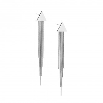 PENDIENTES LARGOS DE ACERO
