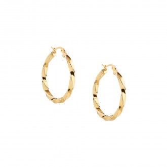TWISTED STEEL HOOPS