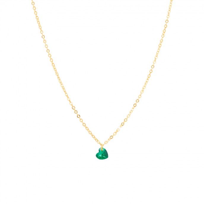 SILVER NECKLACE WITH HEART