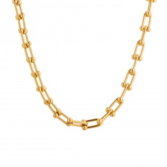 COLLAR DE ACERO DE CADENA