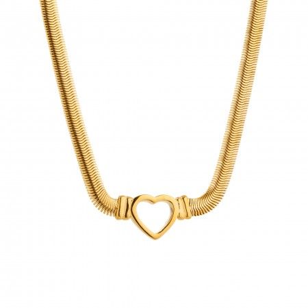 COLLAR DE ACERO CORAZÓN COLLAR DE ACERO CORAZÓN