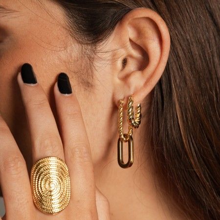 GEOMETRIC STEEL HOOPS