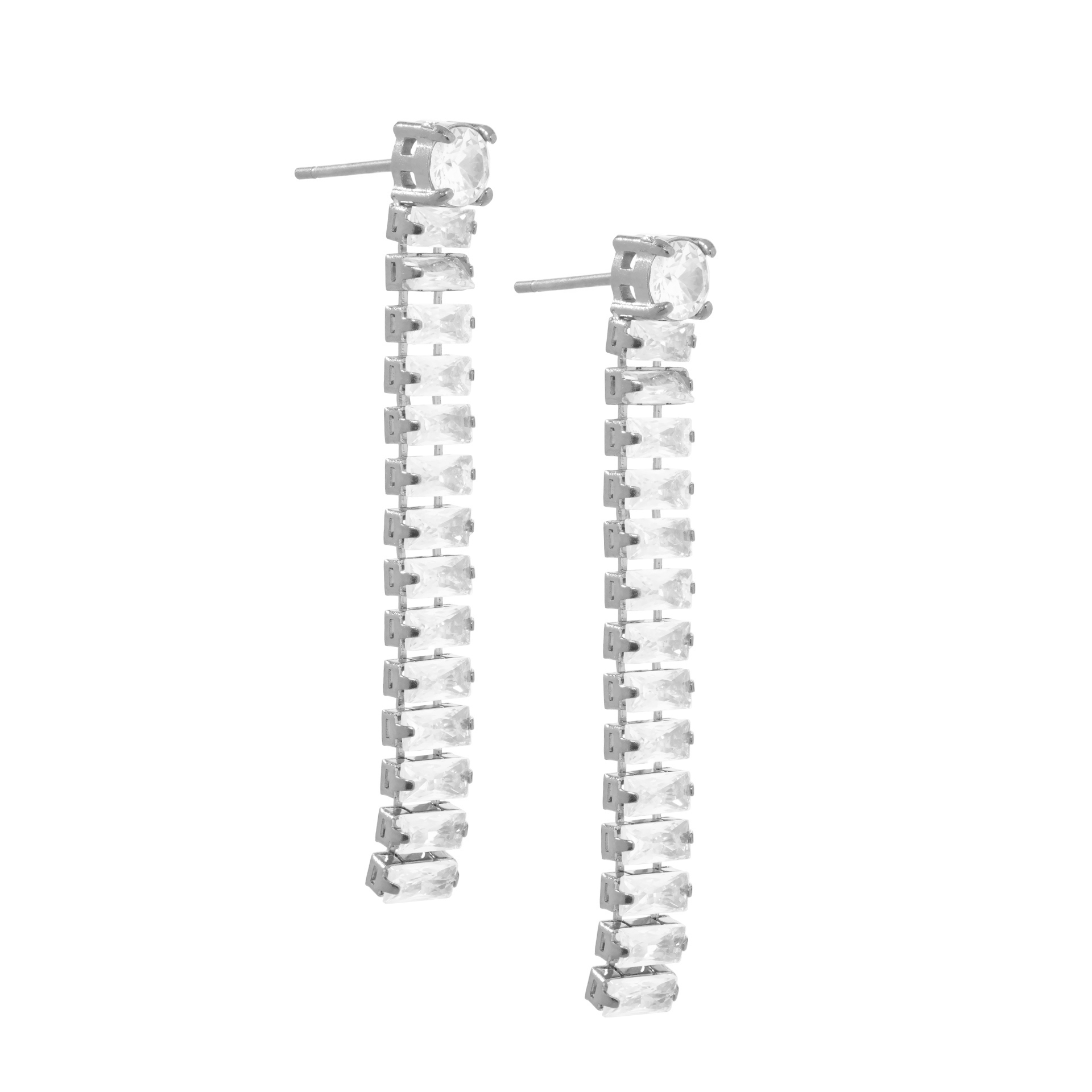 BRINCOS AÇO BRILHANTES