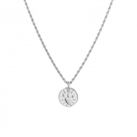 COLLAR DE ACERO CORAZN