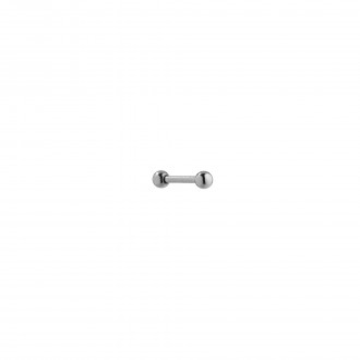 BRINCO ROSCA AÇO BOLA 3MM BRINCO ROSCA AÇO BOLA 3MM