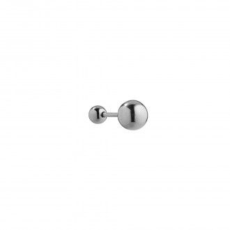 BRINCO ROSCA AÇO BOLA 8MM BRINCO ROSCA AÇO BOLA 8MM