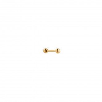 PIERCING DE ACERO CON BOLA DE 3MM