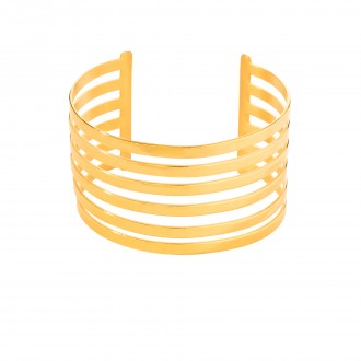 PULSERA ANCHA DE ACERO
