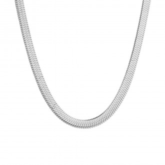 COLLAR DE ACERO SNAKE 45CM