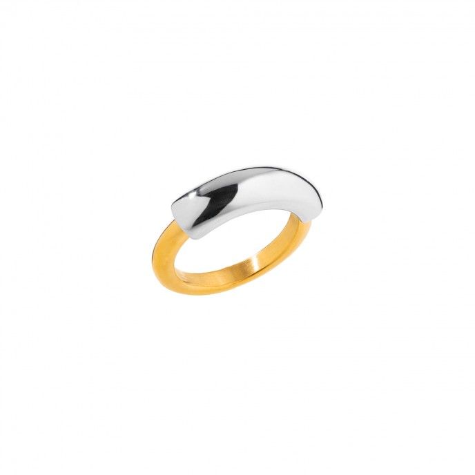 ANILLO DE ACERO MIX