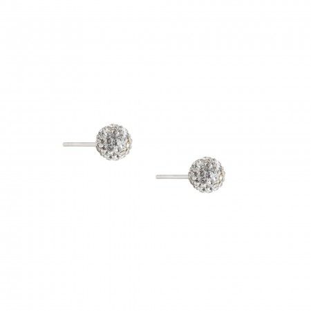 SILVER EARRINGS BEAD