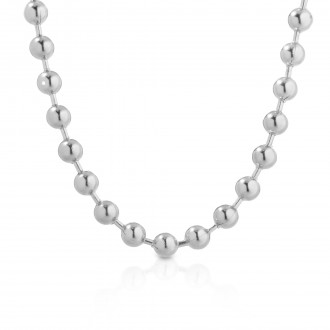 COLLAR DE ACERO CON BOLAS COLLAR DE ACERO CON BOLAS