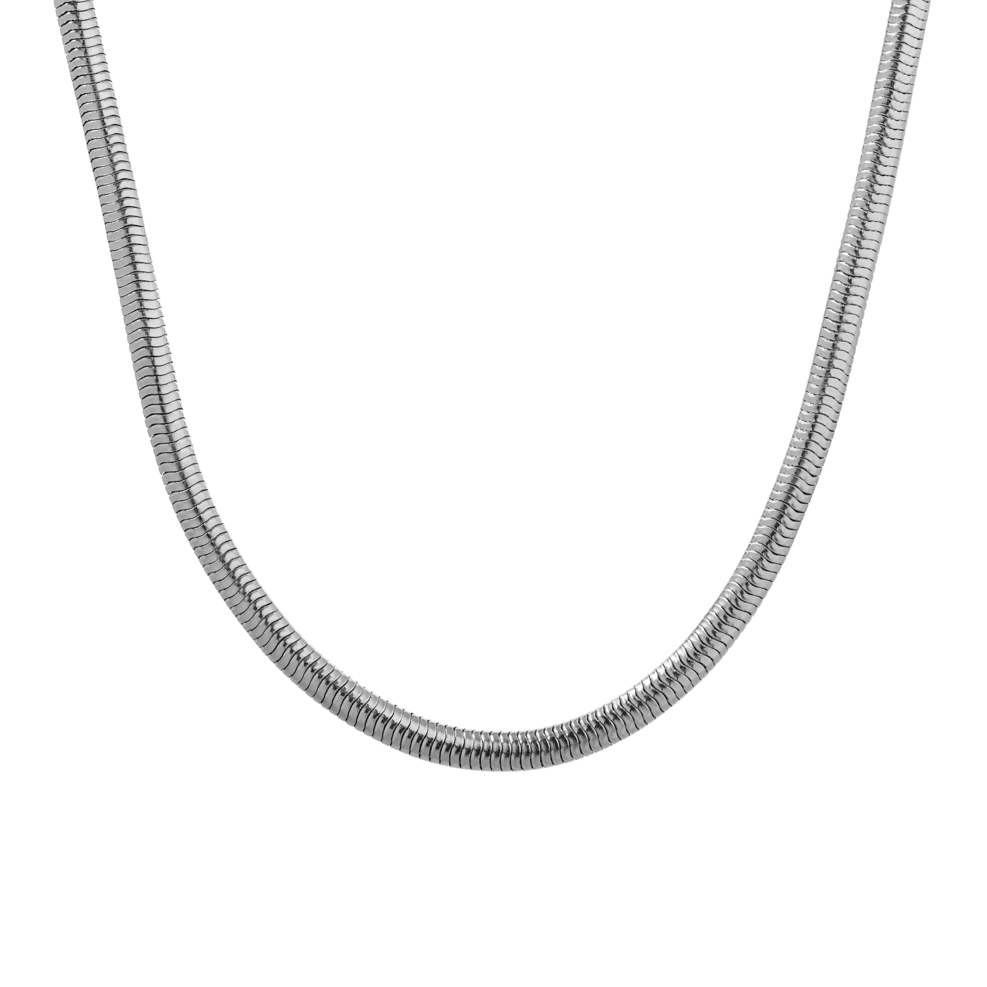 COLAR AÇO SNAKE 45CM