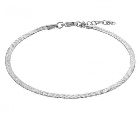 SNAKE STEEL ANKLET