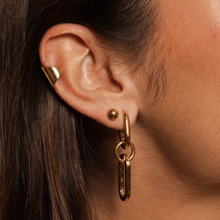 LARGE SILVER EAR CUFF