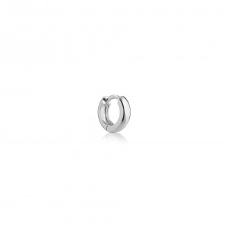 BASIC SILVER HOOP