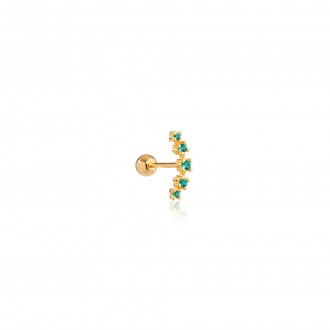 SILVER PIERCING WITH ZIRCONS