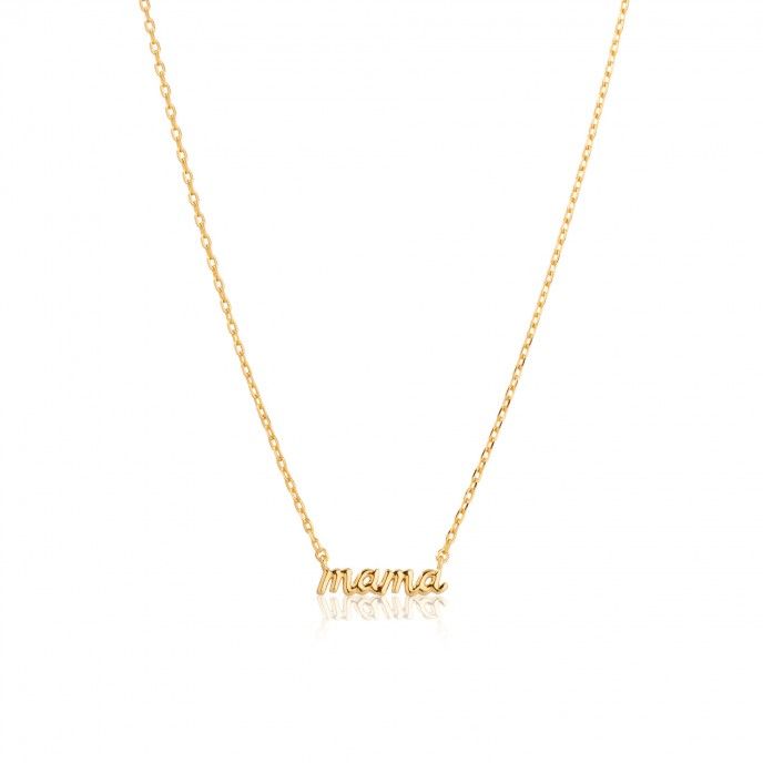 MAMA SILVER NECKLACE