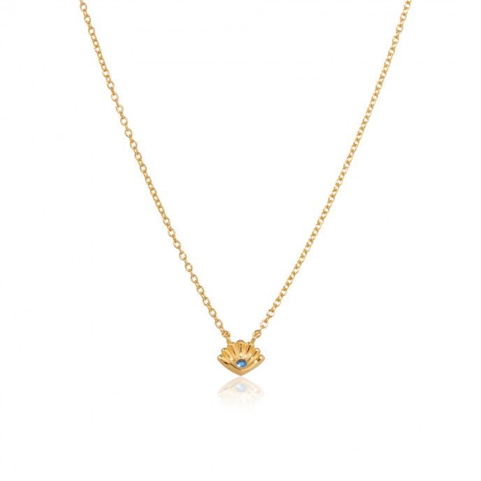 SILVER NECKLACE WITH MINI SHELL