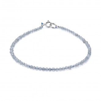 SILVER BRACELET WITH NATURAL STONES SILVER BRACELET WITH NATURAL STONES