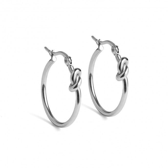 AROS DE ACERO CON NUDO