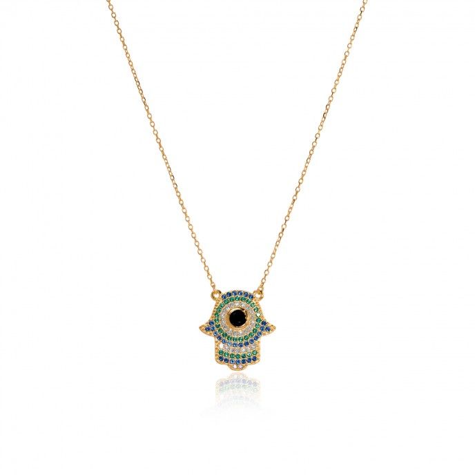 NECKLACE WHIT HAND OF FTIMA