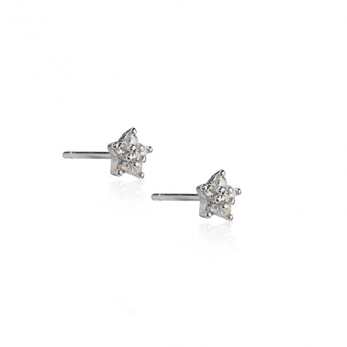 STAR SILVER EARRINGS