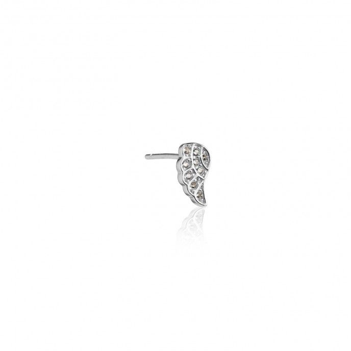 WING SILVER EARRING