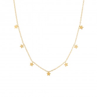 STEEL CHOKER WITH STARS