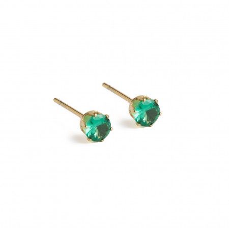 BRINCOS AO ZIRCO 4MM