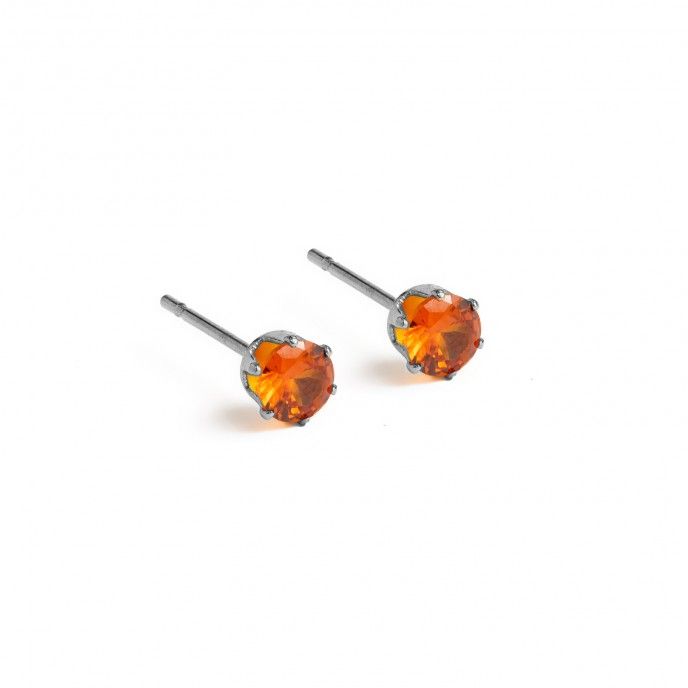 BRINCOS AO ZIRCO 4MM