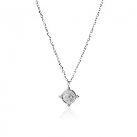 STEEL NECKACE WITH EYE