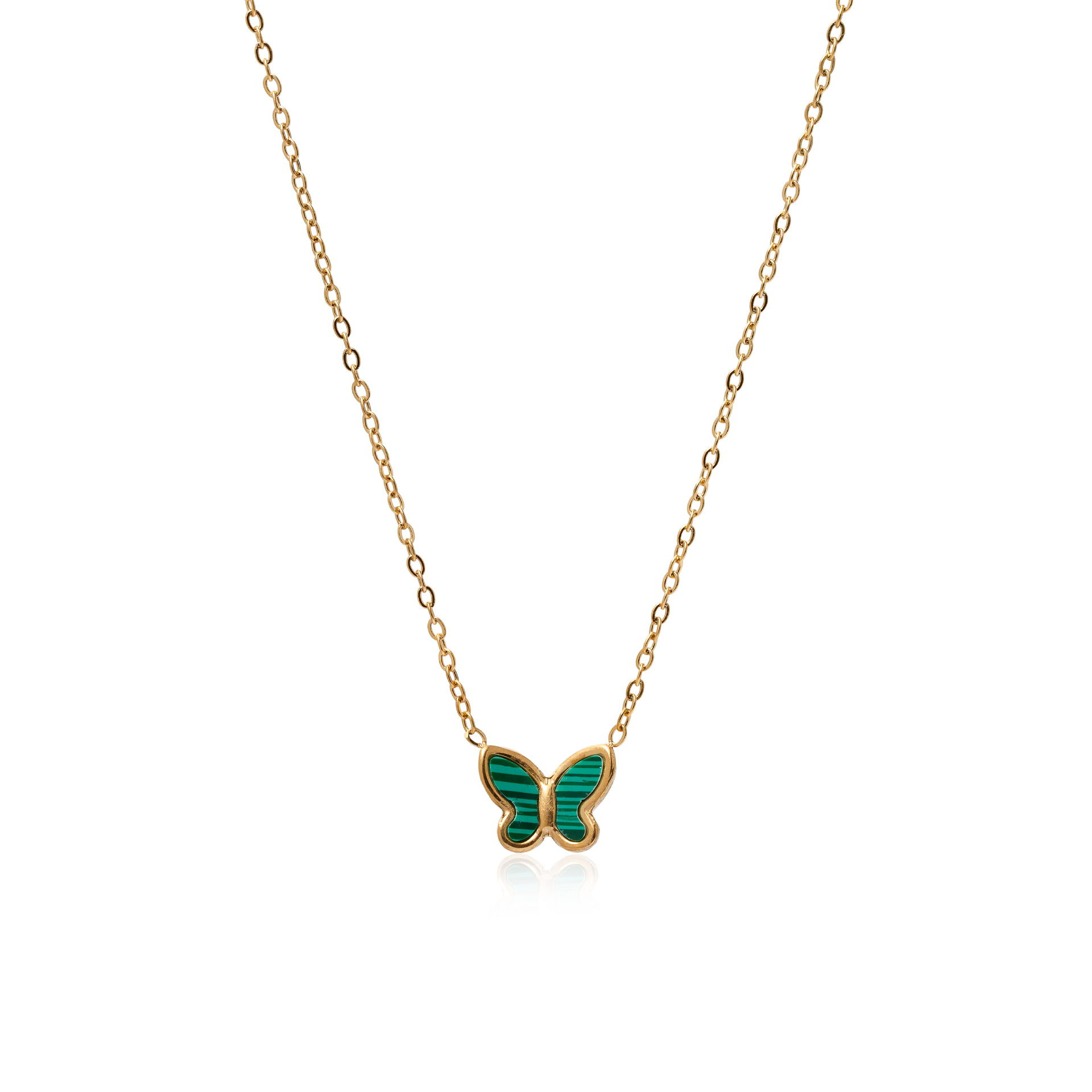 COLAR AÇO BORBOLETA