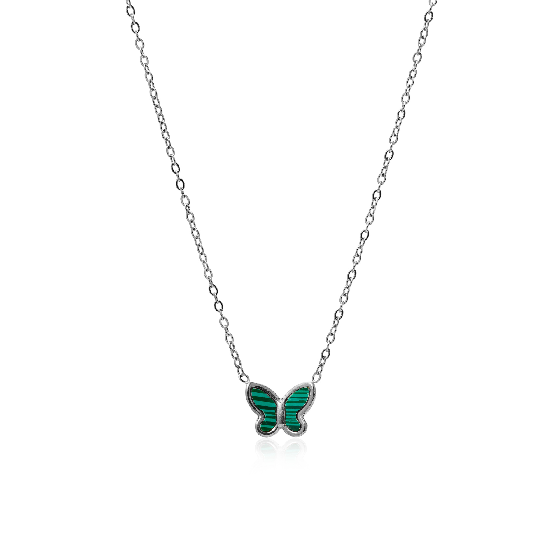 COLAR AÇO BORBOLETA