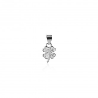 SILVER CLOVER PENDANT