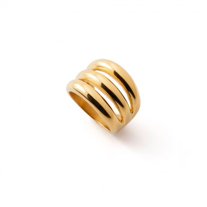 ANILLO DE ACERO TRIPLO