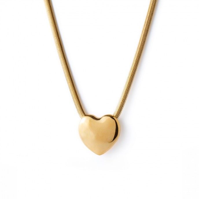 COLLAR DE ACERO CORAZN