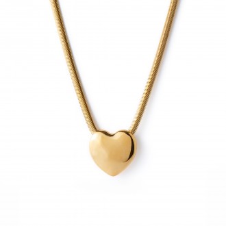 COLLAR DE ACERO CORAZÓN COLLAR DE ACERO CORAZÓN
