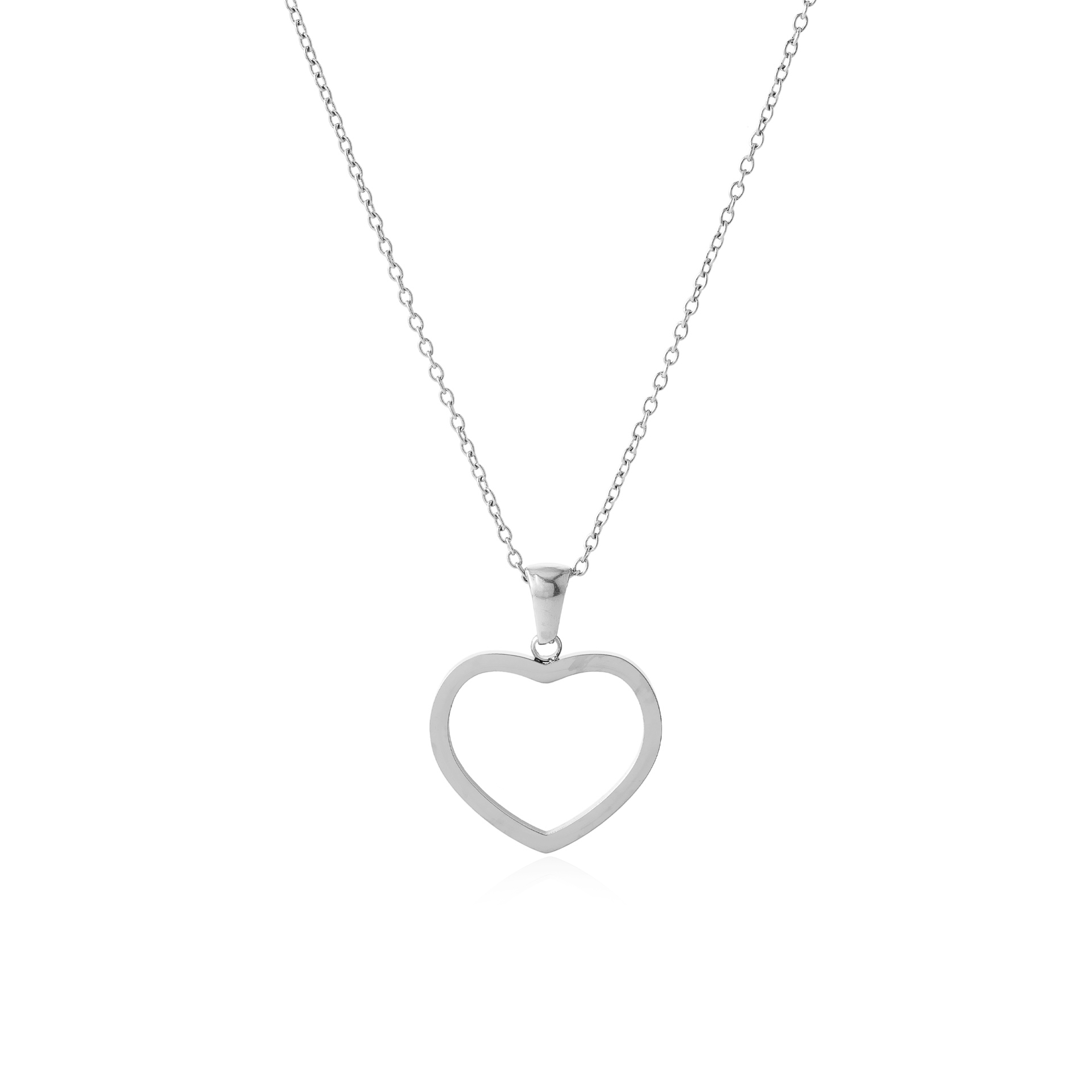 COLAR AÇO CORAÇÃO