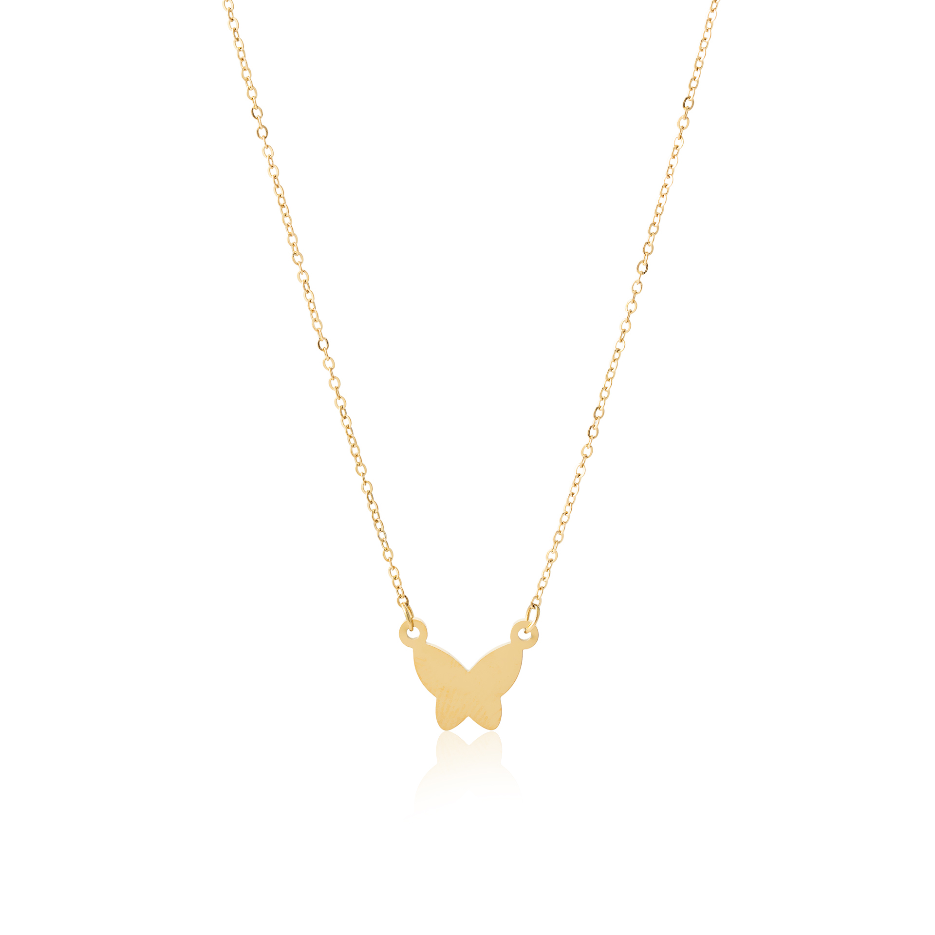 COLAR AÇO BORBOLETA