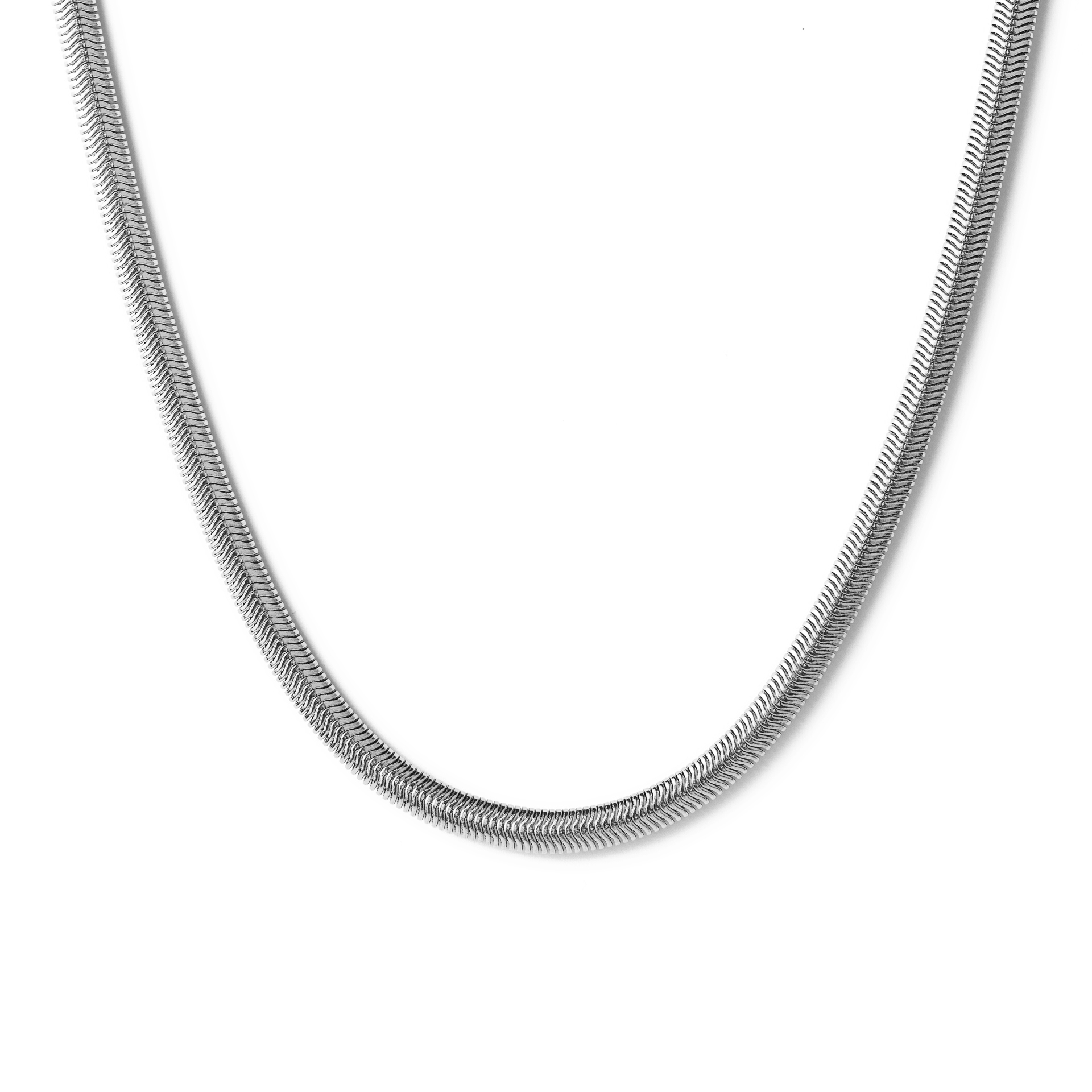 COLAR AÇO SNAKE 45CM