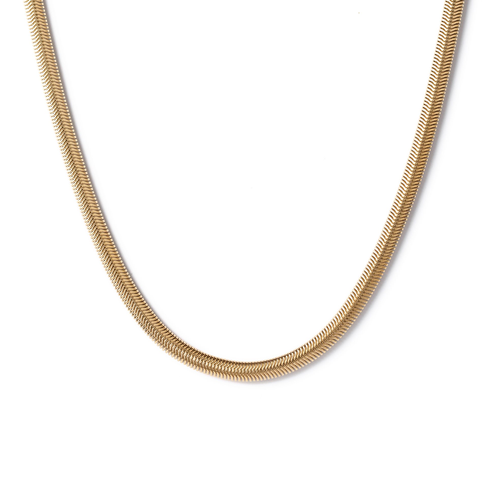 COLAR AÇO SNAKE 45CM