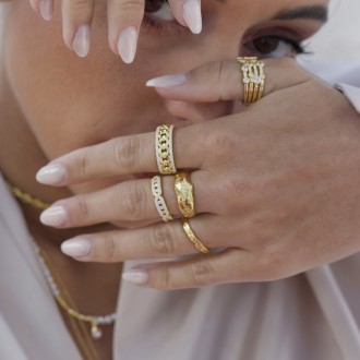 SHINY SILVER RING