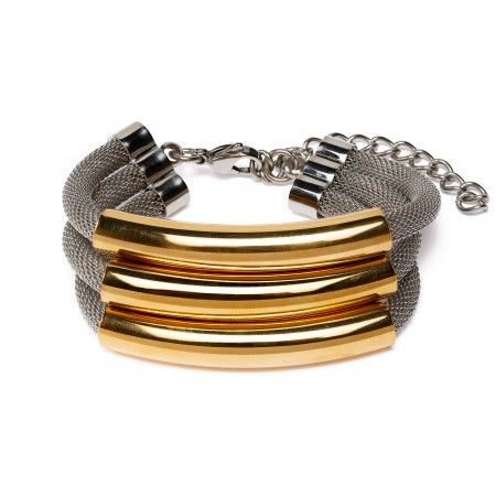 PULSERA TRIPLE DE ACERO