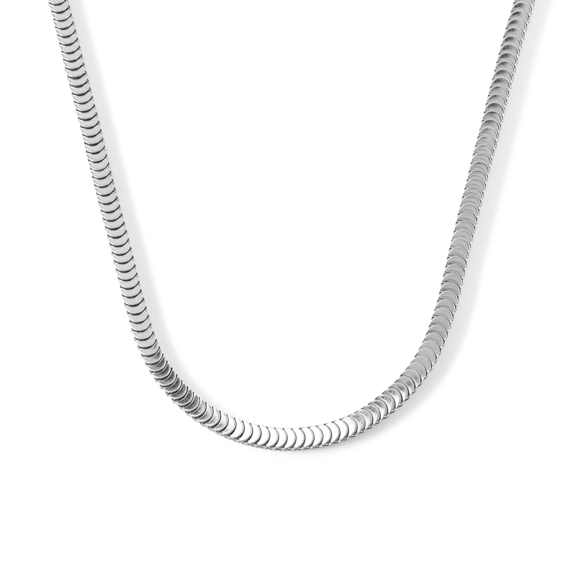 COLLAR DE ACERO SNAKE 50CM