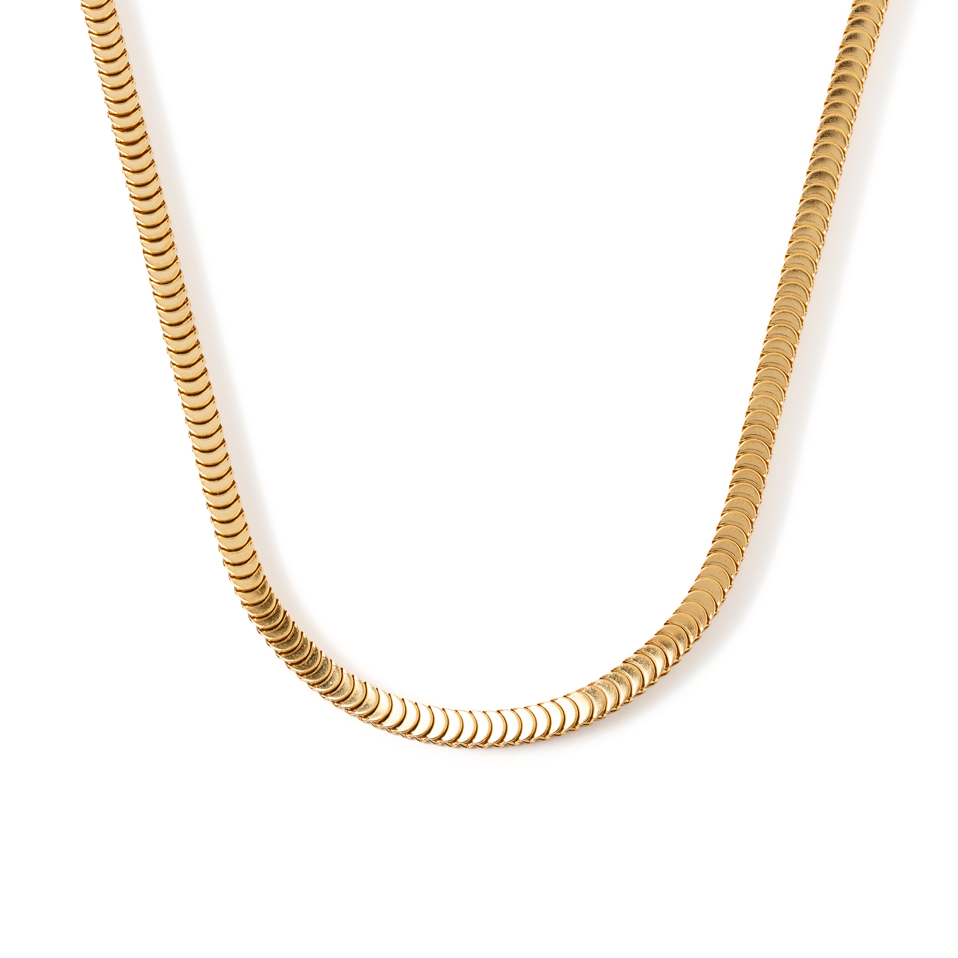 COLAR AÇO SNAKE 50CM