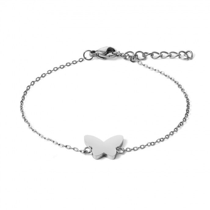 BUTTERFLY STEEL BRACELET