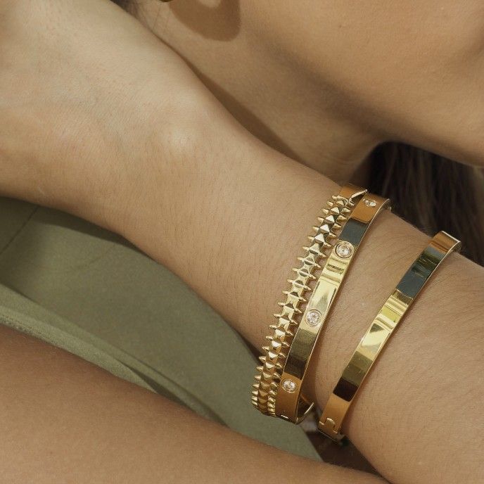 PULSERA DE ACERO RGIDO