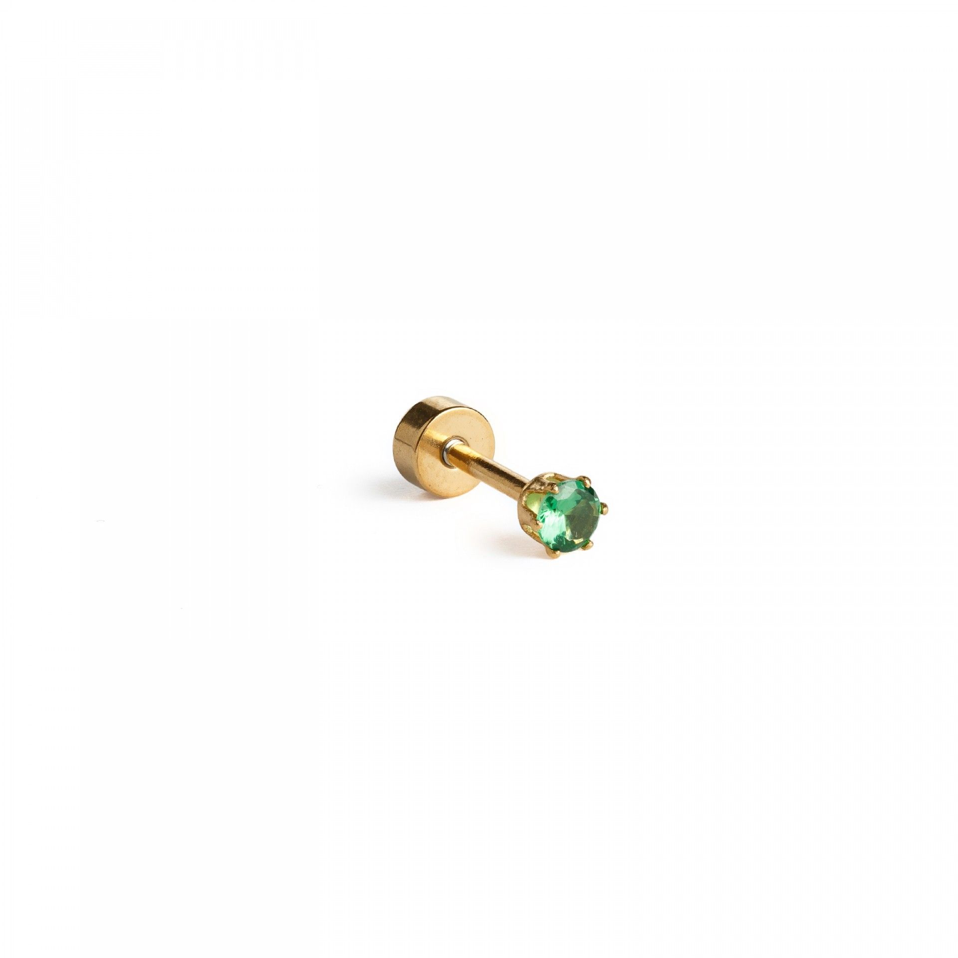 BRINCO ROSCA AÇO ZIRCÃO 3MM