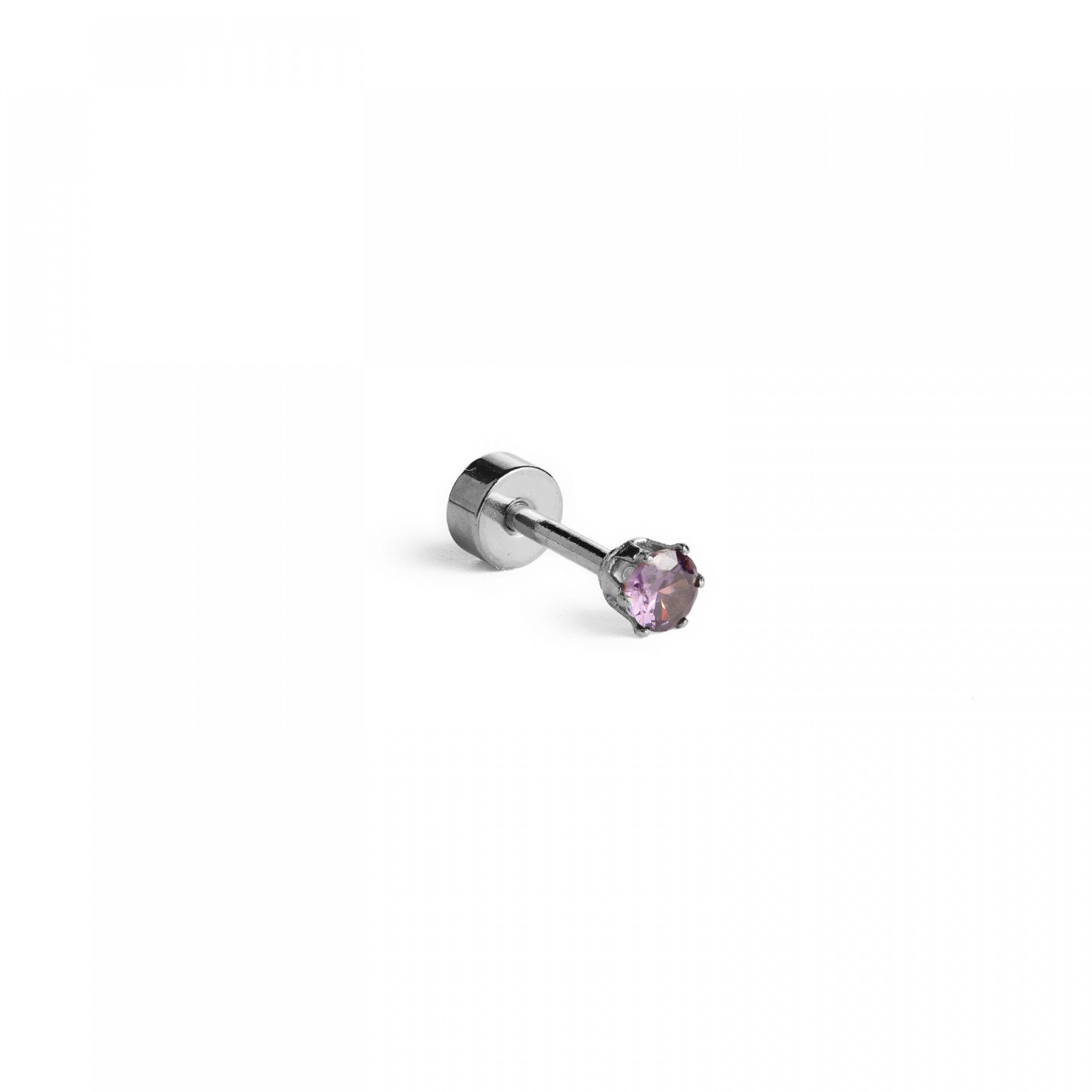 BRINCO ROSCA AÇO ZIRCÃO 3MM